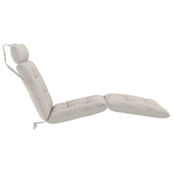 Solstol Kudde VIANEN 100% Polyester Vit 200 x 70 x 8 cm