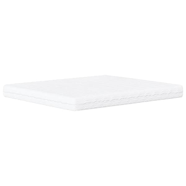 Skummadrass vit 160x220 cm hårdhet H2 H3