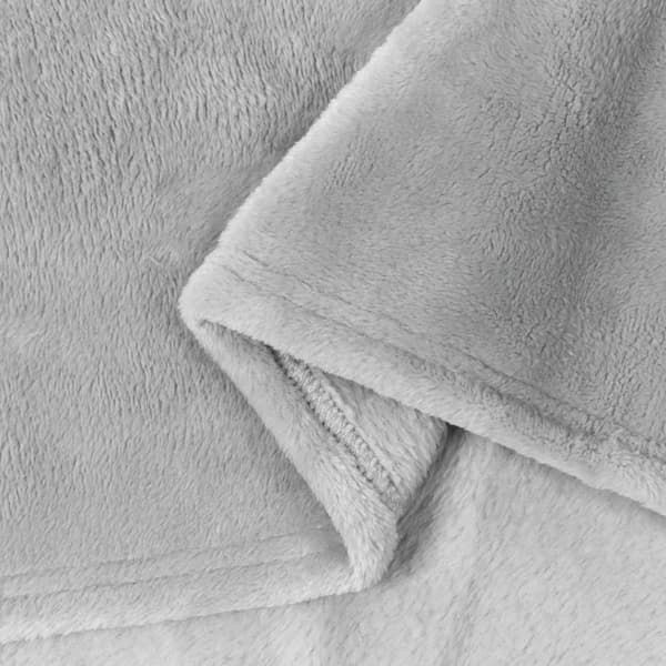 Filtar 6 pcs Grå 220 x 240 cm Fleece