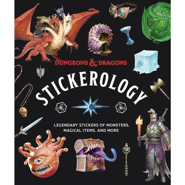 Dungeons & Dragons Stickerology (häftad, eng)