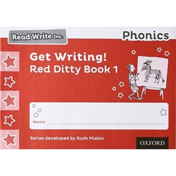Read Write Inc. Phonics: Get Writing! Red Ditty Book 1 Pack of 10 (häftad, eng)