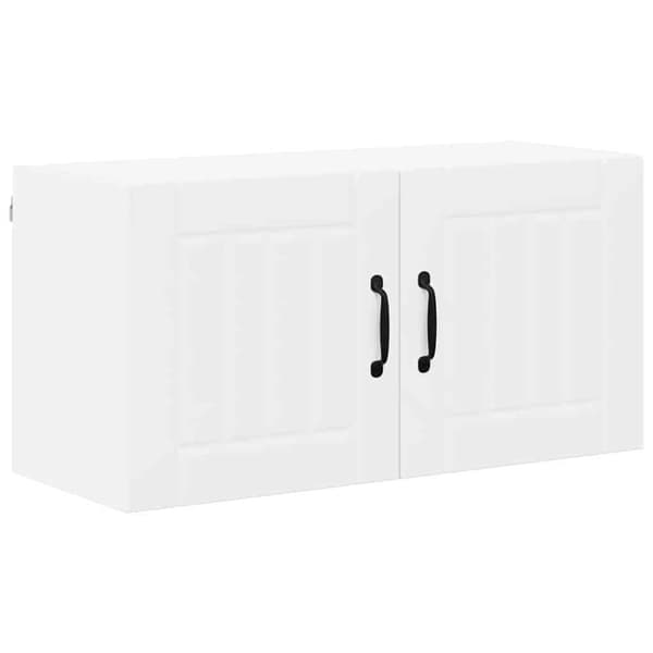 Väggskåp LUCCA Vit 80 x 31 x 40 cm Konstruerat trä