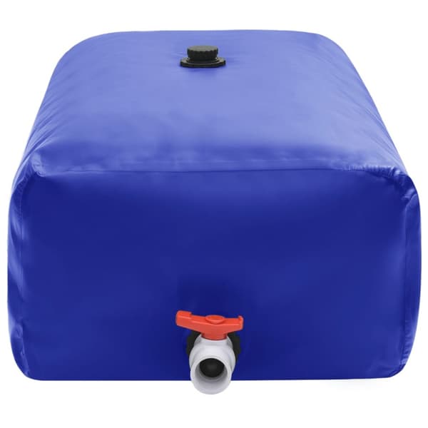 Vattentank med kran vikbar 670 L PVC