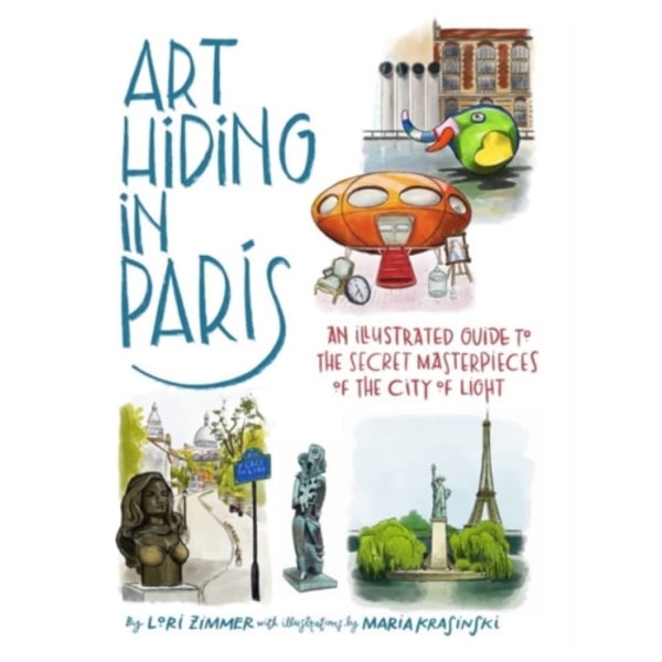 Art Hiding in Paris (inbunden, eng)