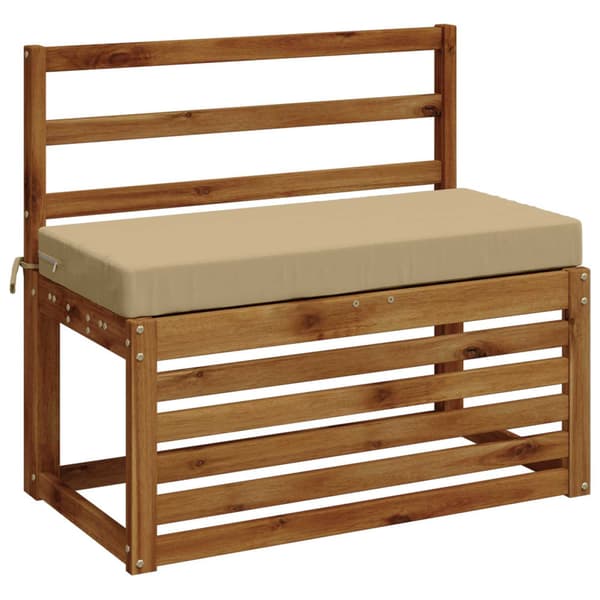 2-delade Bänk Kuddar SOEST 2 st 100% Polyester Beige