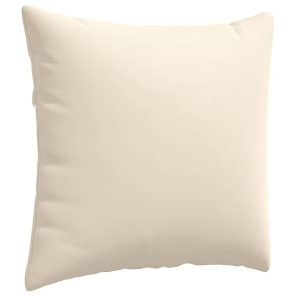 Sofakuddar 2 pcs Beige 45 x 45 cm tyg