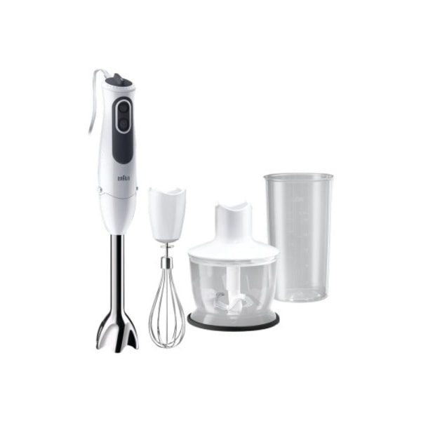 Braun Multiquick 3 MQ 3135 Sauce - handmixer - vit / grå