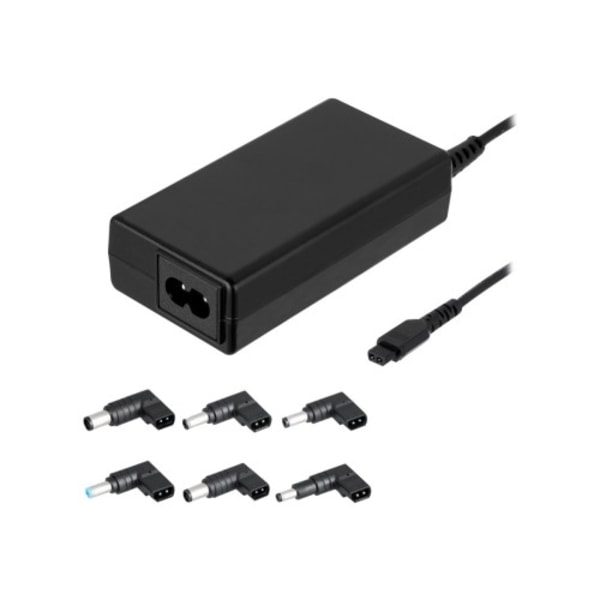Akyga Universal Series AK-NU-12 - strömadapter - 65 Watt Svart