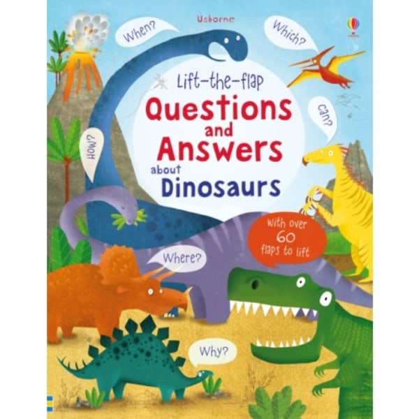 Lift-the-flap Questions and Answers about Dinosaurs (bok, board book, eng)