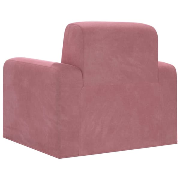 Fåtölj Rosa Sammet