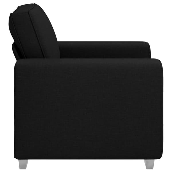 Soffstol Svart 100 cm tyg