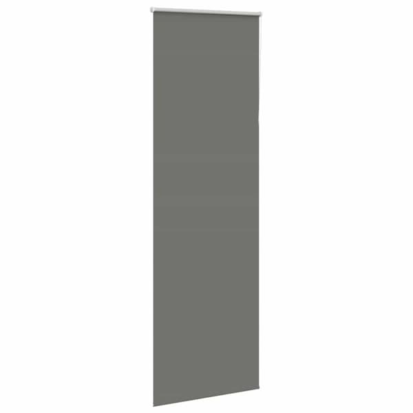 Rullgardin mörkläggning grå 80x210 cm tyg bredd 75,7 cm