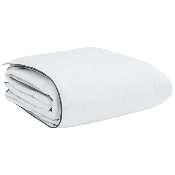Vinter Täcke med kudde 3 pcs Vit Dunfjäder