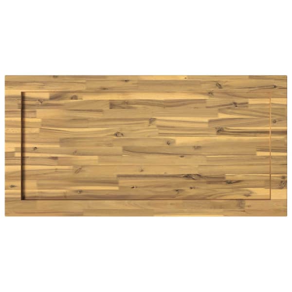 Rektangulärt Bordsskiva 120 x 60 x 3,2 cm Rektangulär