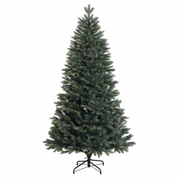 Plast Hingad Julgran 120 cm 150 LED-lampor Varmvit PE & PVC