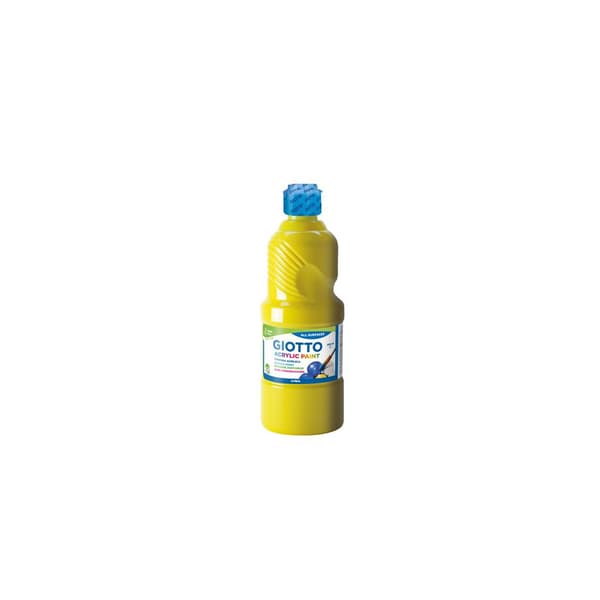 Akrylfärg Giotto 500 ml gul