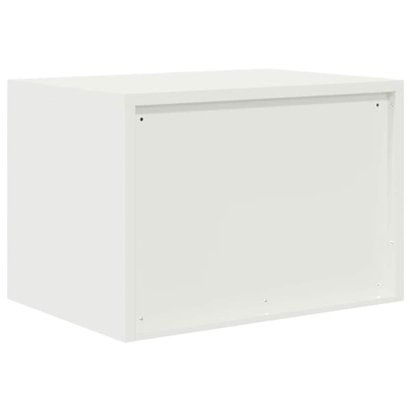 Förvaringsskåp Vit 60 x 40 x 40 cm Stål
