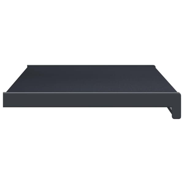 Fönsterbräda Anthracit med träådring 80 x 35 x 4,5 cm PVC