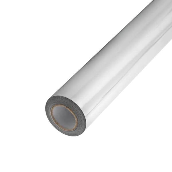 Självhäftande spegelfolie 60 x 100 cm 2 st Silver PET