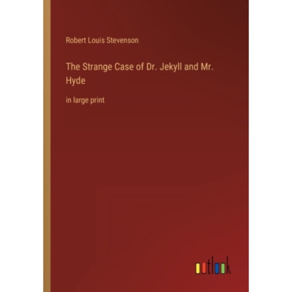 The Strange Case of Dr. Jekyll and Mr. Hyde (häftad, eng)