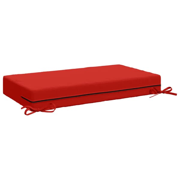 Sittkudde SOEST 100% Polyester Röd 70 x 40 x 10 cm