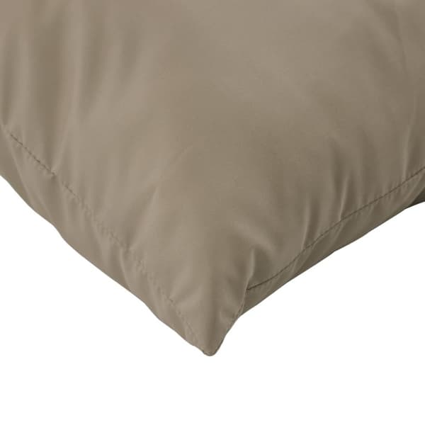 Palldynor 2 st taupe tyg