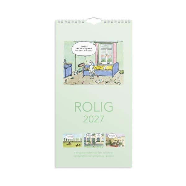 Familjekalender Rolig 2027