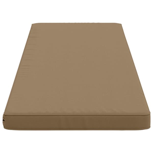 2-delade Bänk Kuddar VUGHT 2 st 100% Polyester Taupe