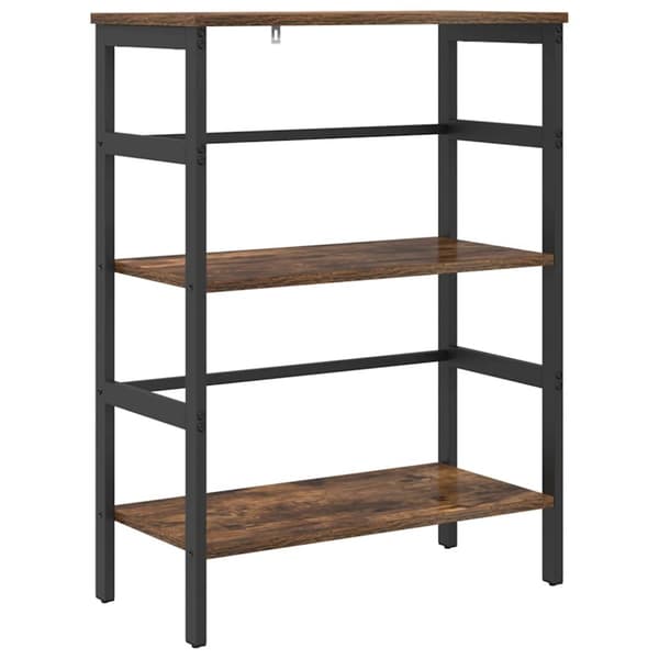 Hyllsystem Rökt ek 60 x 29,5 x 81 cm Konstruerat trä