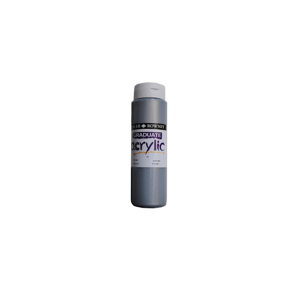 Akrylfärg 500 ml silver