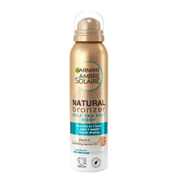 Garnier - Natural Bronzer Self Tan Mist Body 150 ml