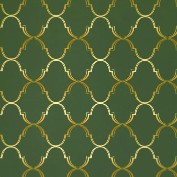 Kommode GELEEN Smaragd geometriskt mönster 66 x 36,5 x 76 cm