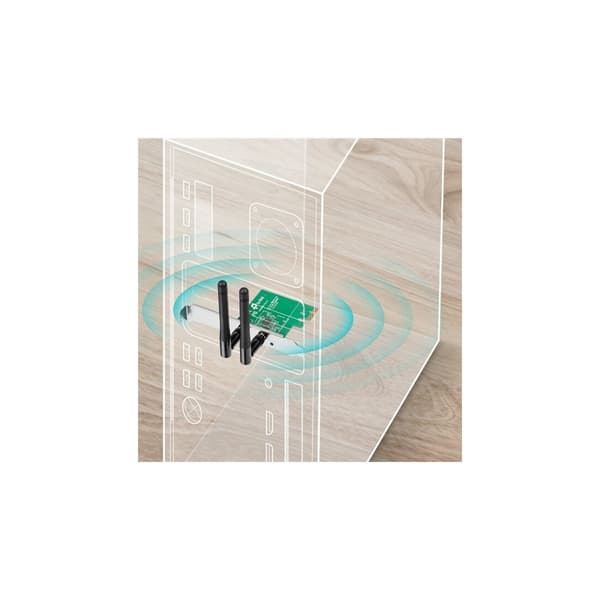 TP-Link TL-WN881ND - nätverksadapter - PCIe 2.0