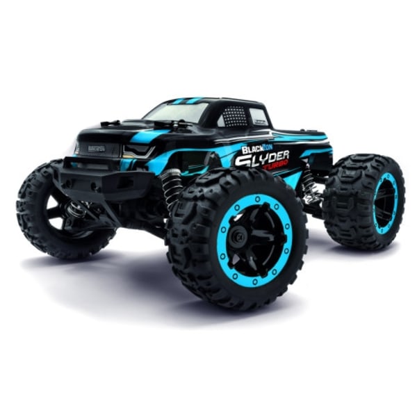 BLACKZON - Slyder MT Turbo 1/16 4WD 2S Brushless - Blue (540209)