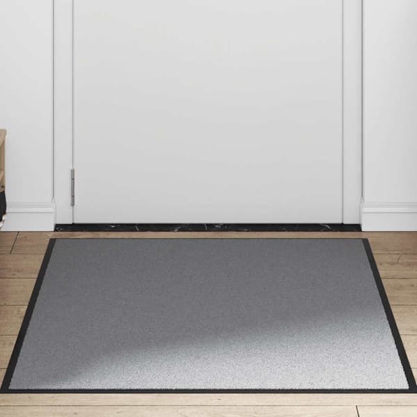 Dörrmatta grå 90x120 cm