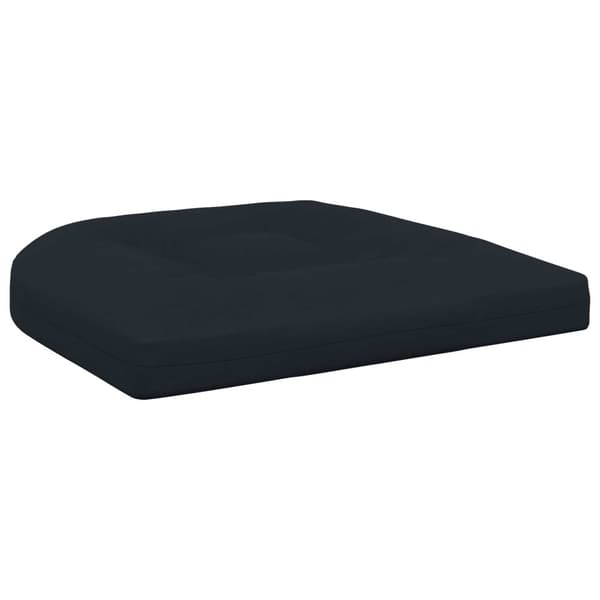 4-delade Sittdynor 4 st 100% Polyester Mörkblå 45 x 45 x 5 cm