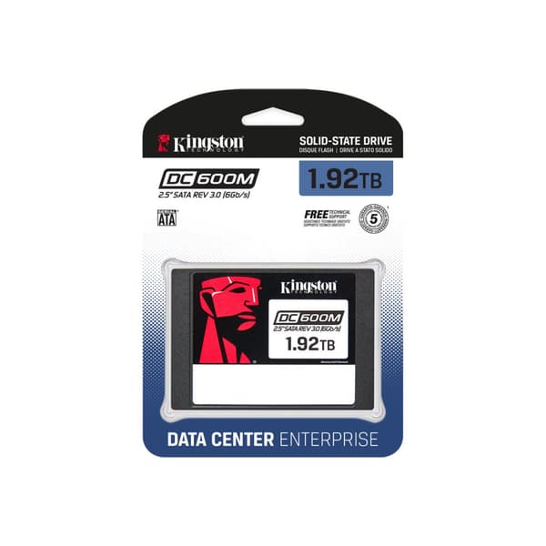 Kingston DC600M - SSD - Mixed Use - 1.92 TB - SATA 6Gb/s