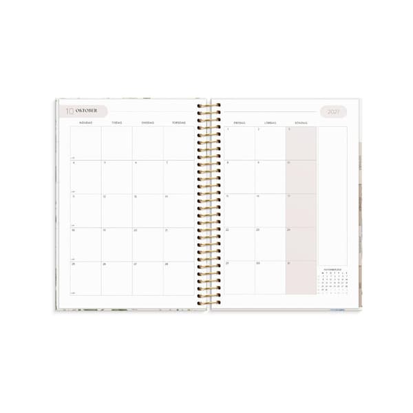 Life Organizer 2027 Blommor