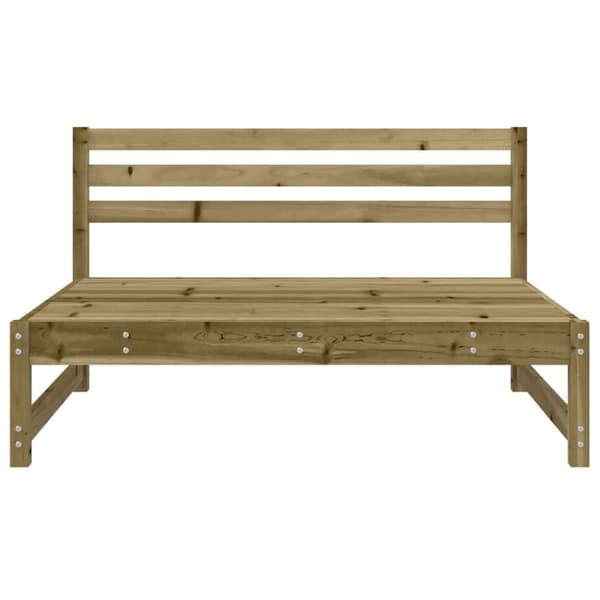 Mittensoffor 2 st 120x80 cm impregnerad furu