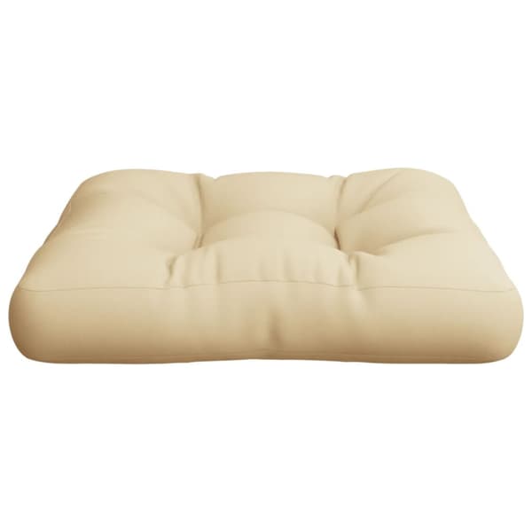 Palldyna beige 60x60x12 cm tyg