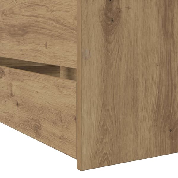 Sängram med förvaring Artisan-ek 80 x 200 cm Konstruerat trä