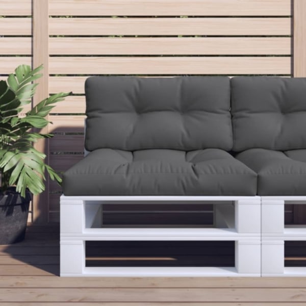 Palldyna antracit 70x40x12 cm tyg