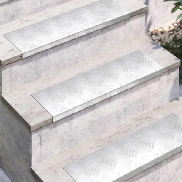Aluminium Trapsteg 5-pack Halkfria 60x18 cm