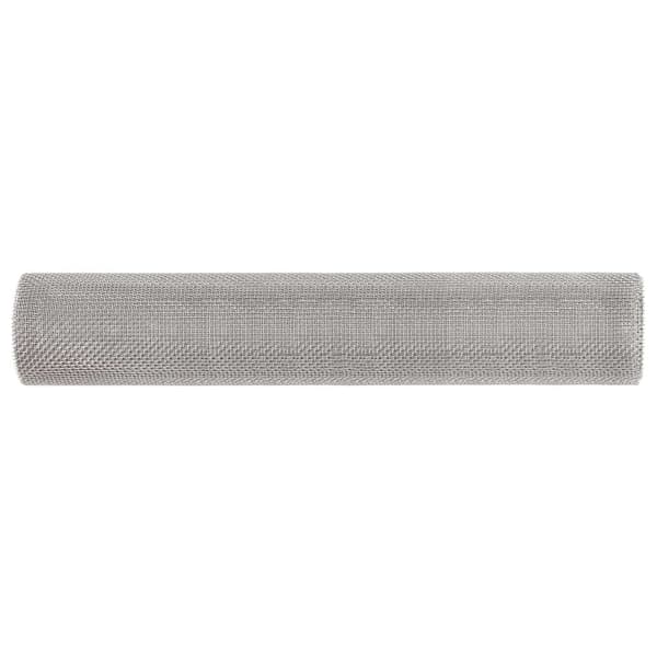 Nätduk 60 x 500 cm 6 Mesh Rostfritt stål 201 Silver