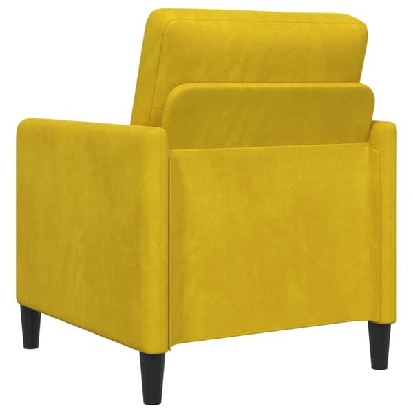 Soffgrupp med förvaring 2 st Gul Polyester