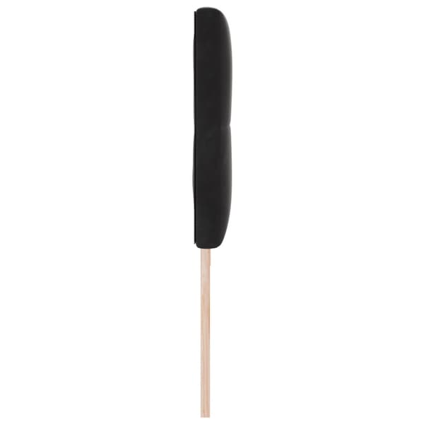 Huvudgavel Svart 200 cm Sammet