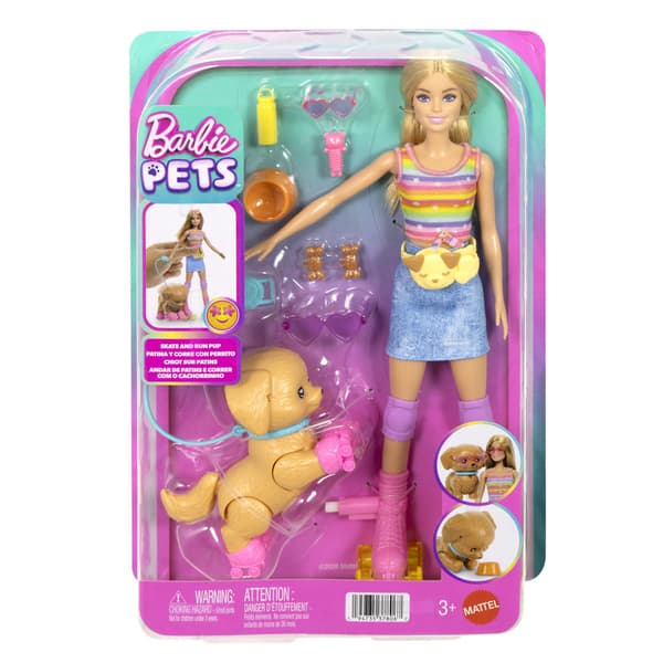Barbie Feature Husdjur Skate N Run