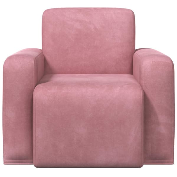 Fåtölj Rosa Sammet