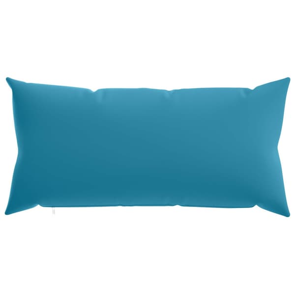 Kuddöverdrag 2 st HEERLEN Ljusblå 40 x 80 cm Polyester