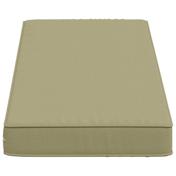 1-delad Bänk Kudde VUGHT 100% Polyester Ljusgrön 80 x 40 x 5 cm